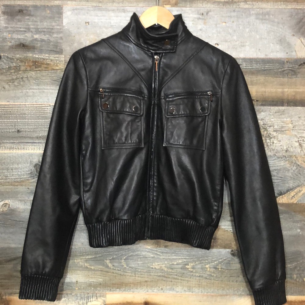 Kenneth Cole | Leather Jacket | S